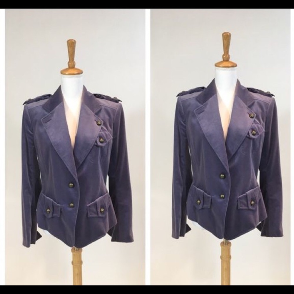 YSL Rive Gauche Velvet Jacket Excellent Condition! - Picture 4 of 5
